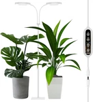 Light, 2-HEAD Led Floor Plant Growing Lamp, Full Spectrum For. Fixed Price $86.01.