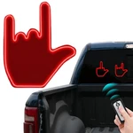 Keepdone Middle Finger Glogesture Hand For Car,light Up Midd.... Fixed Price $25.21.