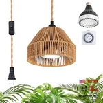 Hanging Grow Lights For Indoor Plants, Full Spectrum, With Timer And WS-2 4000K. Fixed Price $72.94.