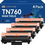 Jintum TN760 Compatible Toner Cartridge Replacement For Brother TN-760 TN730. Fixed Price $63.99.