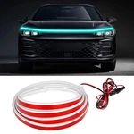 79" Waterproof Flexible Led Car Hood Light Strip Dynamic Scan Drl Ice Blue. Fixed Price $18.38.