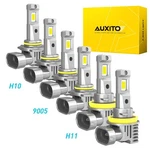Combo Led Bulbs Ford F-150 15-21 Headlight Hi Lo Beam Fog H11+9005+H10. Fixed Price $75.04.