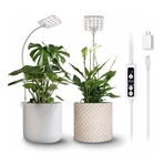 Dommia Grow Lights Set 2 Fuled Waterproof For Indoor Plants Gooseneck. Fixed Price $25.99.