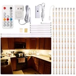 Wobane Under Cabinet Lighting, 8PCS Led Strip Lights With 13FT, Warm White. Fixed Price $26.87.