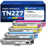 TN227 Toner Cartridge Set 4-PACK Replacement For TN-227 TN223 Compatible With Br. Fixed Price $78.47.