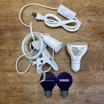Sansi Led Grow Lights For Indoor Plants, 150W Full Spectrum Clip-on Gooseneck.... Fixed Price $25.00.