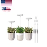 Elegant Full Spectrum Led Plant Grow Set Of 3 - Indoor Adjustable Lighting. Fixed Price $53.99.