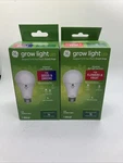 (2) Ge Led Grow Light Bulb A19 Flower & Fruit And Seeds Greens. Fixed Price $18.25.