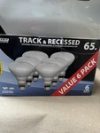 Feit Electric BR30 Flood Bulbs 65W Eq Dimmable Pack Track & Recesse. Fixed Price $49.99.