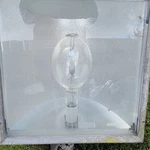 Sylvania S1000T 1000W Metal Halide Light Bulb Fixture, Lot Of 8. Fixed Price $600.00.