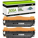 Greencycle 305A Black Compatible Toner Cartridge For Hp Laserjet Pro 400 Mfp M37. Fixed Price $70.02.