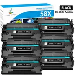 No Chip CF258A Toner For Hp CF258X Laserjet Pro M404N Mfp M428FDW Lot. Fixed Price $52.80.