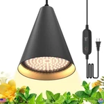 Full Spectrum 25W Hanging Grow Lights With 16.4FT Cord & 3000K Timer For Plants. Fixed Price $87.48.