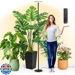 Chiphy Grow Lights, 85" Full Spectrum For Indoor Plants, 4/8/12H. Fixed Price $192.99.