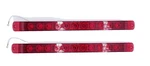 2- 17" Optronics Glowlight Red 11 Diode Stt Sealed Trailer Rv Truck. Fixed Price $40.40.
