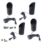Sunvie 4 Pack Up Lights Indoor Floor Can With GU10 Bulbs And Foot Switch. Fixed Price $49.99.