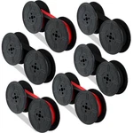Tenare 6 Pair Universal Typewriter Ribbon Twin Spool Red, Black. Fixed Price $22.70.