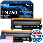 TN760 For Brother TN-760 730 Toner Cartridges Used HL-L2350D. Fixed Price $47.45.
