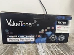 Valuetoner Laser Cartridge TN760 Black Replacement (2 Packs). Fixed Price $15.00.
