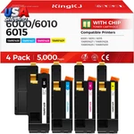 Phaser 6000 6010 Workcentre 6015 Toner Cartridge Set 4-PACK Replacement Compatib. Fixed Price $53.27.