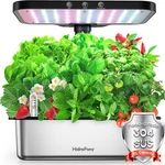 Stainless Steel Hydroponics Growing System Kit Indoor Garden: 15 Pods Herb Ga.... Fixed Price $88.73.