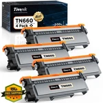 TN660 TN630 Toner Cartridge Compatible Brother 4 Black. Fixed Price $41.99.