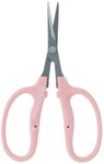 Chikamasa Pink Curved Scissors Stainless Steel Fluorine Coated Made Japan. Fixed Price $45.49.