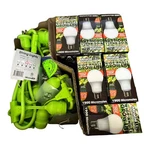 Miracle Indoor Greenhouse Kit 3-SOCKET 6 Pk W/ 18 Full Spectrum Grow Led Bulbs. Fixed Price $73.34.