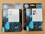 Pk Genuine Hp 51645A Black Ink Cartridge Deskjet 6122 960 980 1180 1120 890. Fixed Price $31.99.