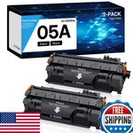 Mcycolor Black Toner Cartridge Compatible For Hp CE505A High Yield 2-PACK. Fixed Price $57.87.