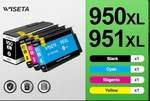 950XL 951XL Ink Cartridges Combo Pack Compatible Replacement Fo.... Fixed Price $22.99.