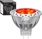MR16 Led Bulbs, 35-WATT Equivalent 12V 5W Red Lighting Color. Fixed Price $54.71.
