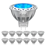 Led Bulbs 7W MR16 12-PACK (50W Halogen Equivalent) Blue Lighting.... Fixed Price $99.06.