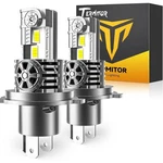 Upgraded H4/9003/HB2 Bulbs, 50,000LM 10X Super Bright, 1:1 Mini Size 6500K Co.... Fixed Price $58.17.