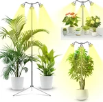 Full Spectrum Led Plant Grow Light 3 Head Adjustable Tripod Timer. Fixed Price $29.95.