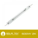 Solis Tek 600W Hps 2K Lamp High Frequency Digital Bulbs Double Ended. Fixed Price $88.95.