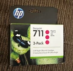Hp CZ135A Magenta Ink Pack Genuine New Factory Sealed Exp 09/2021. Fixed Price $32.10.