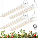 TX72 4FT Indoor Grow Light, 288W Full Spectrum, Timer, Linkable, Pack. Fixed Price $233.99.
