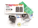 Ejet 2-PACK 63XL Black Ink Cartridges 10/28/2028. Fixed Price $19.99.