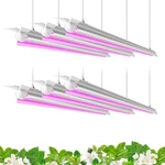 Barrina Led Grow Light, 252W(6 X 42W) 4FT T8, Full Spectrum, V-shape With Ref.... Fixed Price $148.76.