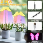 2X Led Light Butterfly Growing With Full Spectrum For Indoor Plants. Fixed Price $11.99.