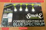 Miracleled 602532 Socket 36FT Corded System Kit With 24 Smokephonics Blue Lights. Fixed Price $112.35.