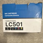 Sheengo Compatible LC501 Ink Cartridge 4-PACK Black Cyan Magenta Yellow. Fixed Price $10.00.