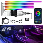 Webupar Dreamcolor 6 In Car Led Strip Lights With App Control And 213 Color.... Fixed Price $56.00.