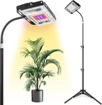 Lbw Grow Light With Stand, Full Spectrum Led Floor Plant One Head, Black. Fixed Price $36.26.