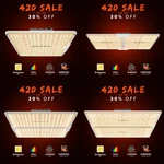 Spider Farmer SF1000 2000 4000 7000 Led Grow Light Smart App Ggs Controllable. Fixed Price $149.99.