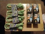 Miracleled 601122 Four-socket String Lighting (6 Ft Corded Set). Fixed Price $60.00.