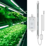 Sansi Dimmable Led Grow Light T8 Strips Full Spectrum 25W=195W Timer Hydroponics. Fixed Price $32.98.