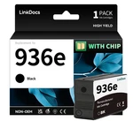 Linkdocs 936E Black Cartridge With Chip Hp Officejet Pro 1-PACK. Fixed Price $48.44.