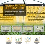 Phlizon 1000W/640W Foldable Samsung Led Grow Light Hydroponics Plant Lamp Indoor. Fixed Price $248.99.